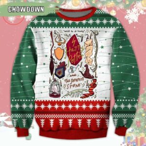 Harry Potter And The Sorcerer’s Stone Harry Potter Ugly Christmas Sweater