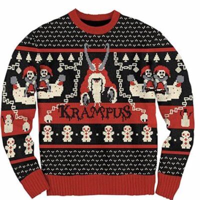 Horror Movies Christmas Horror Ugly Christmas Sweater- Christmas Gifts 2023