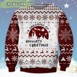 I’m Dreaming Of Hogwarts Harry Potter Ugly Christmas Sweater
