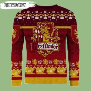 Ten Gifts To Gryffindor Harry Potter Ugly Christmas Sweater