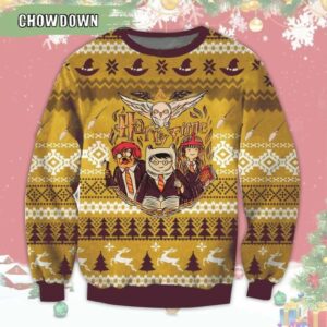 Time Harry Potter Ugly Christmas Sweater