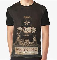 Warning Halloween Annabelle Shirt Do Not Open