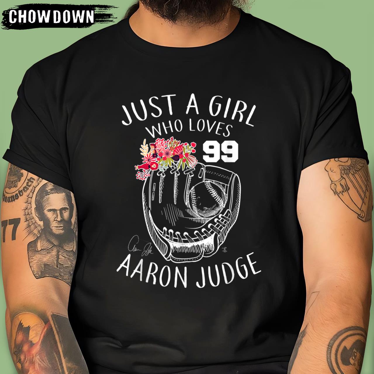 Aaron Judge Just A Girl Who Loves Aaron Aaron Judge T-Shirt