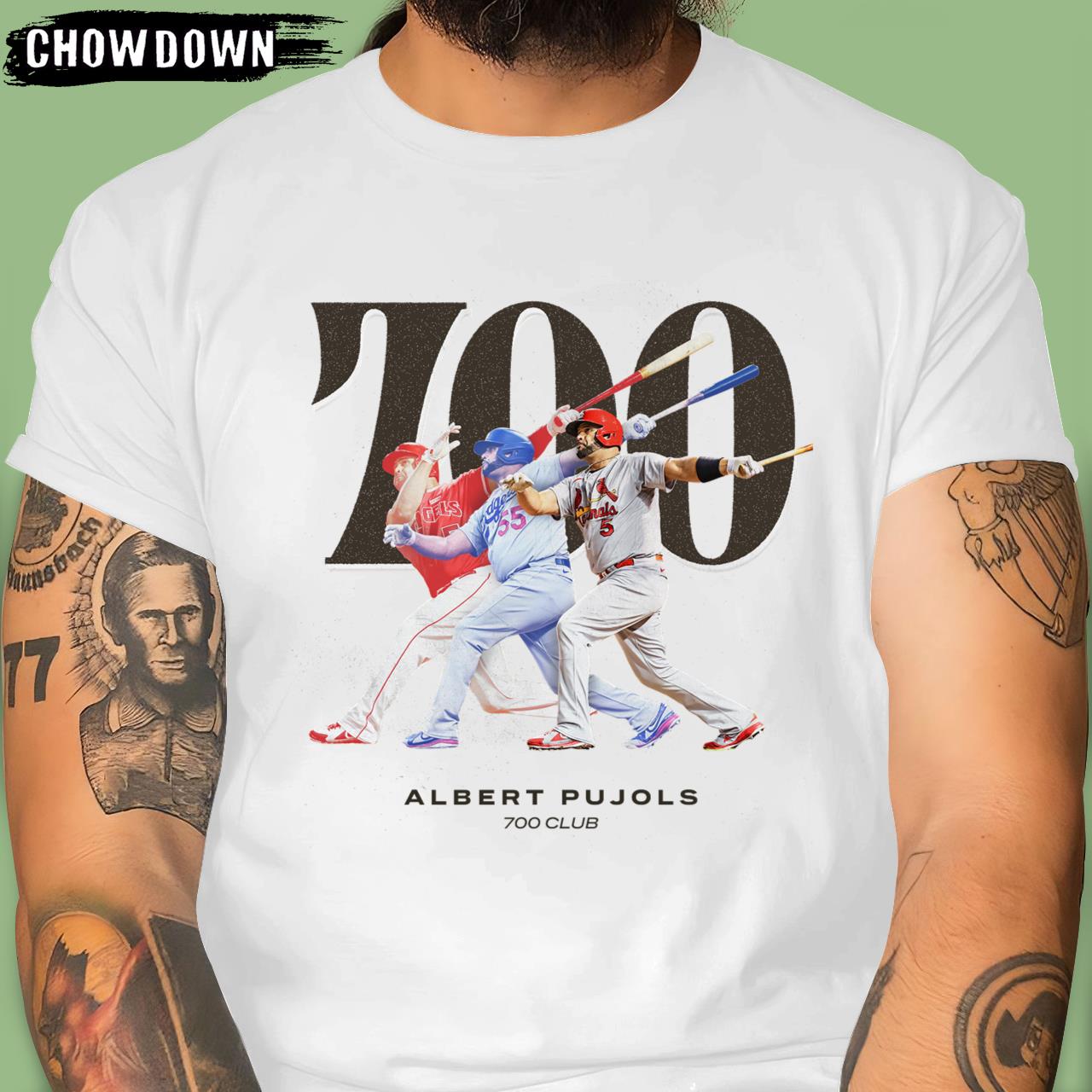 Albert Pujols Joins The 700 Home Run Club Albert Pujols T-Shirt