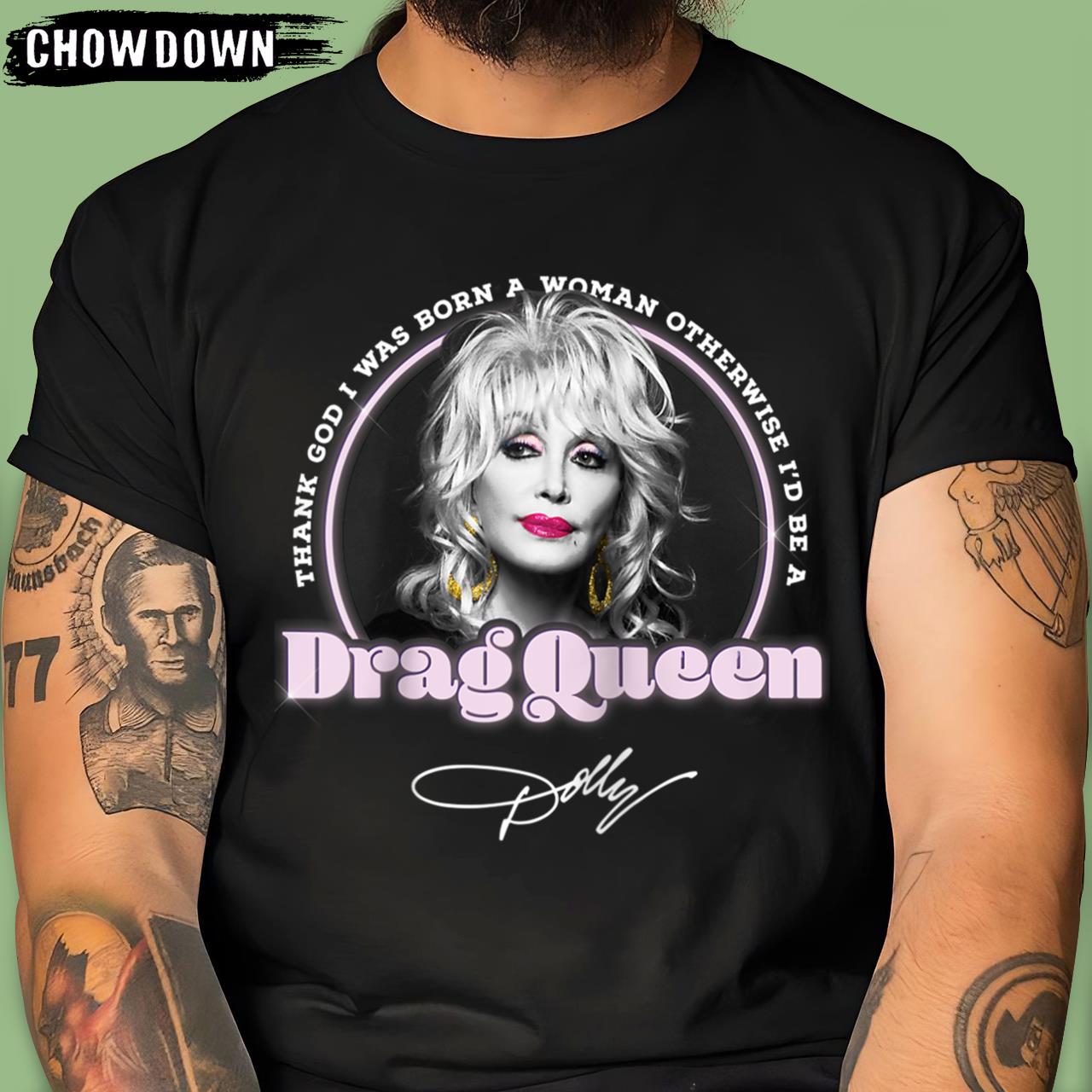 Dolly Parton Drag Queen Raglan Baseball Dolly Parton T Shirt