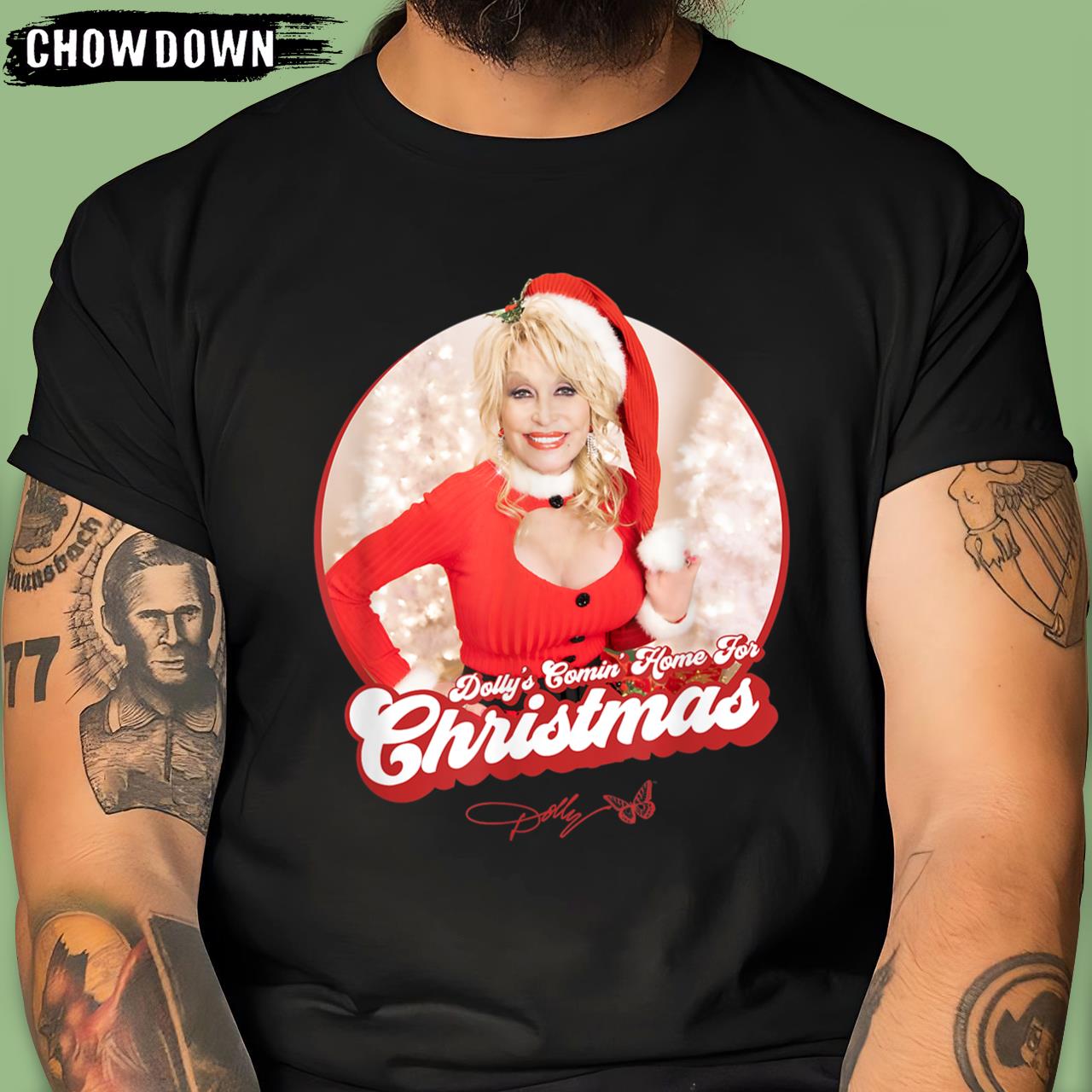 Dolly Partons Comin Home For Christmas Dolly Parton T Shirt