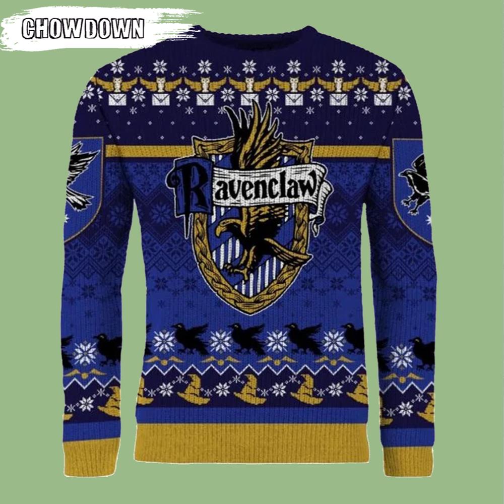 Ready For Presents Ravenclaw Harry Potter Ugly Christmas Sweater- Christmas Gifts 2023