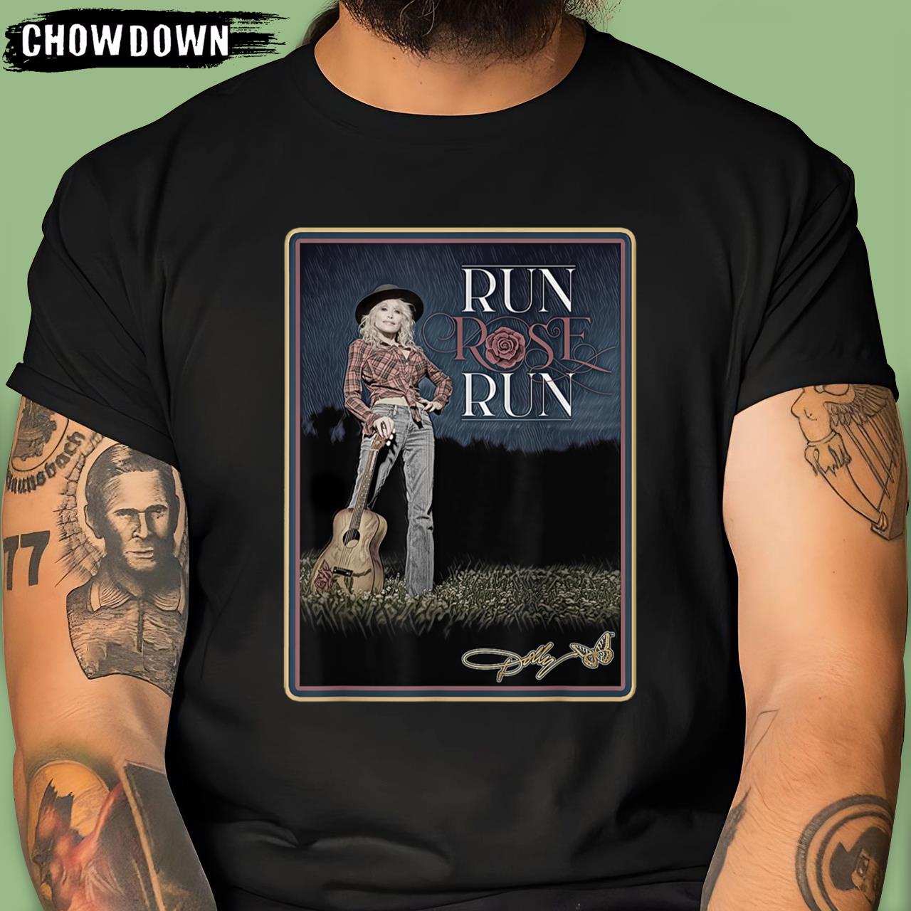 Run Rose Run At The ACMs Dolly Parton T Shirt