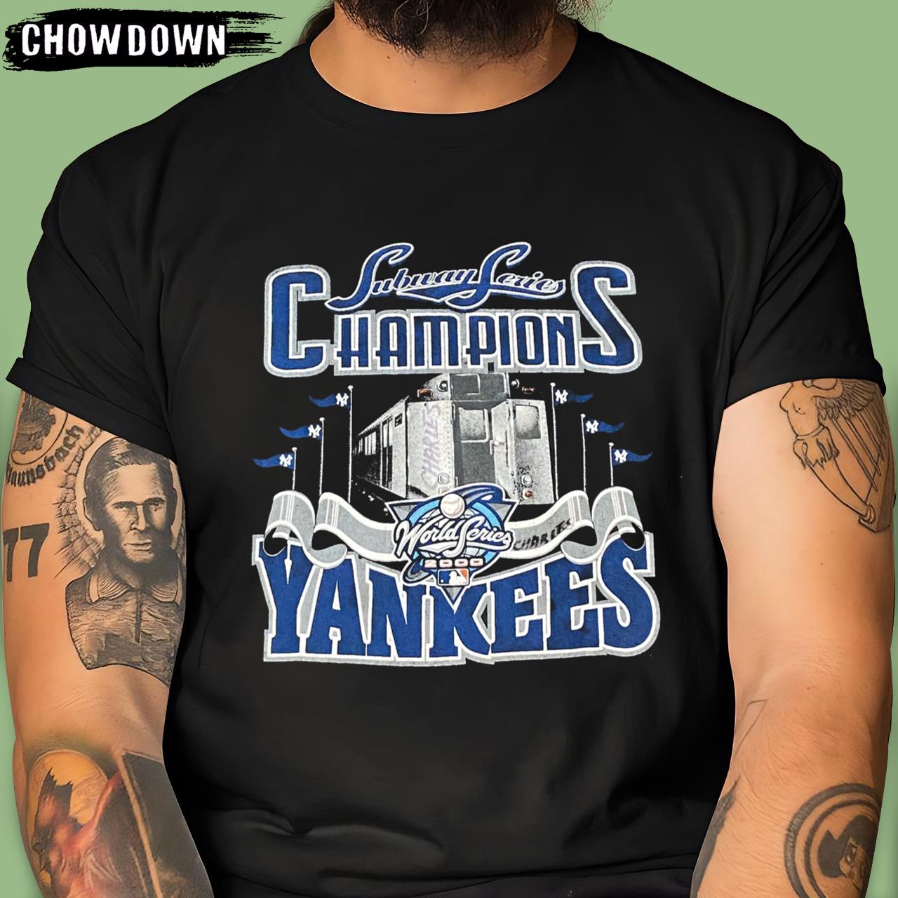 Yankees T-Shirt 2022 Vintage New York Yankees 2000 World Series Champions