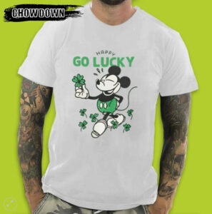 Disney’s Mickey Mouse Go Lucky St. Patrick’s Day T-Shirt For Boy