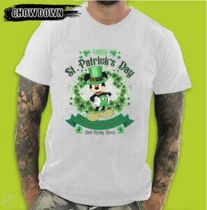 Mickey Mouse Luck of The Irish Happy St Patrick’s Day T-Shirt