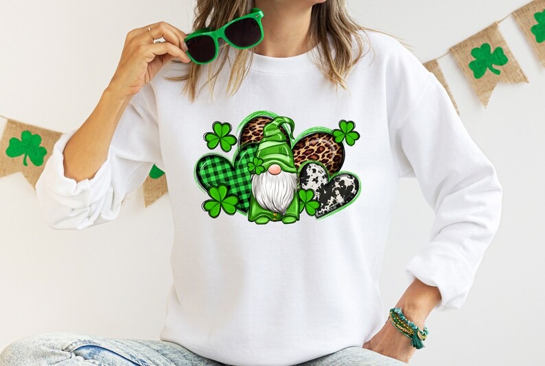 St Patrick’s Day Gnomes Sweatshirt