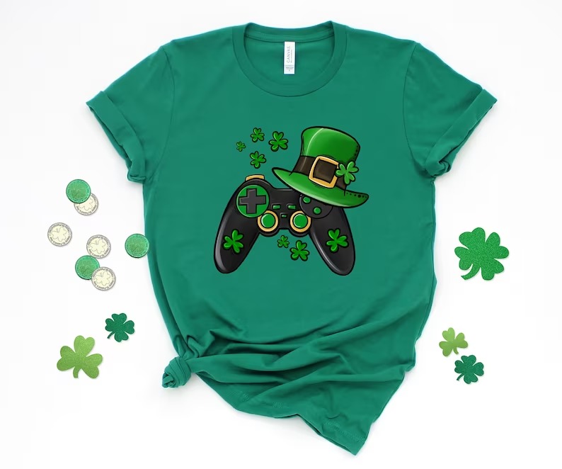 Video Game St Patricks Day Shirt