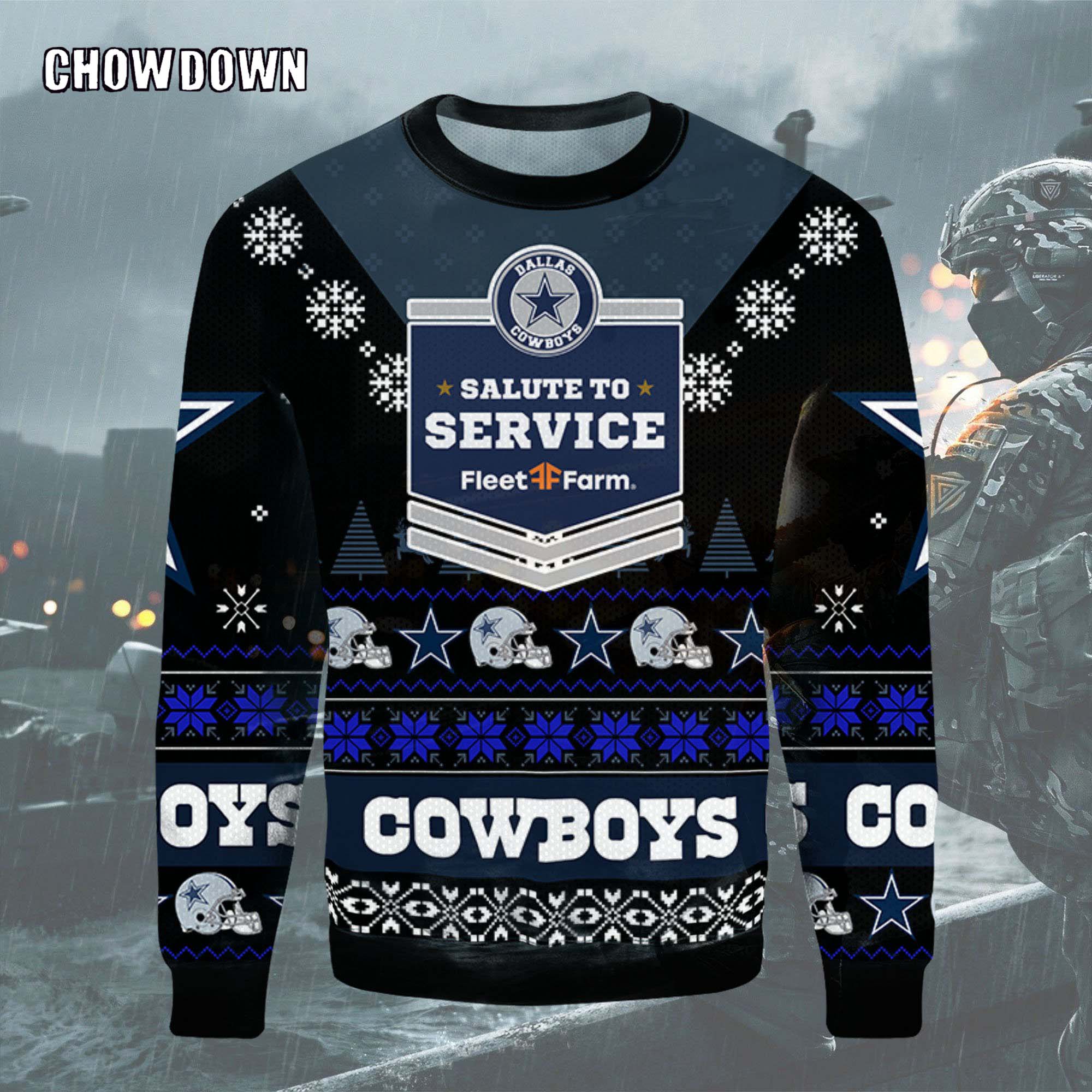 Dallas Cowboys Salute To Service Sweatshirt