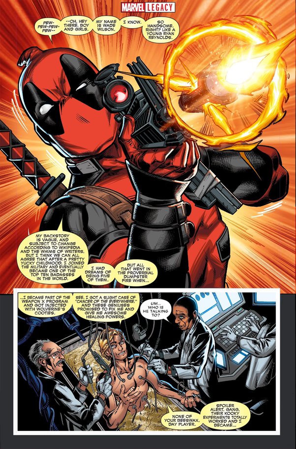 does deadpool have super strength