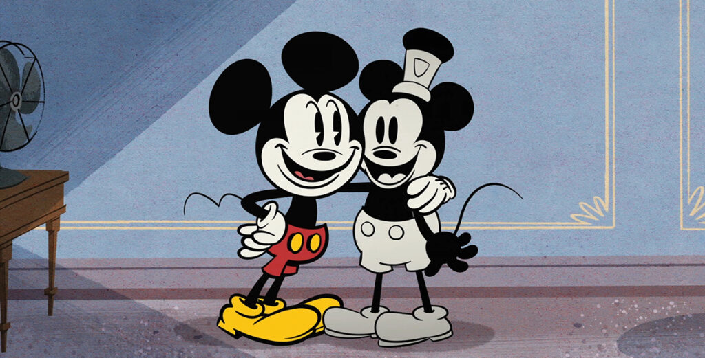 Is Mickey Mouse Black Or White?