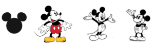 Is Mickey Mouse Black Or White?